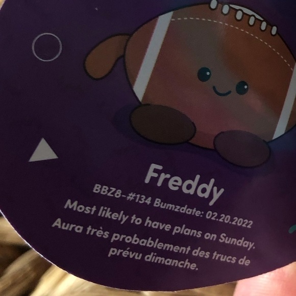 Bum Bumz Funday Bumz: Freddy the Football stuffed figure - Picture 5 of 5
